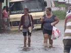 Temporal provoca estragos e deixa desalojados no litoral de São Paulo