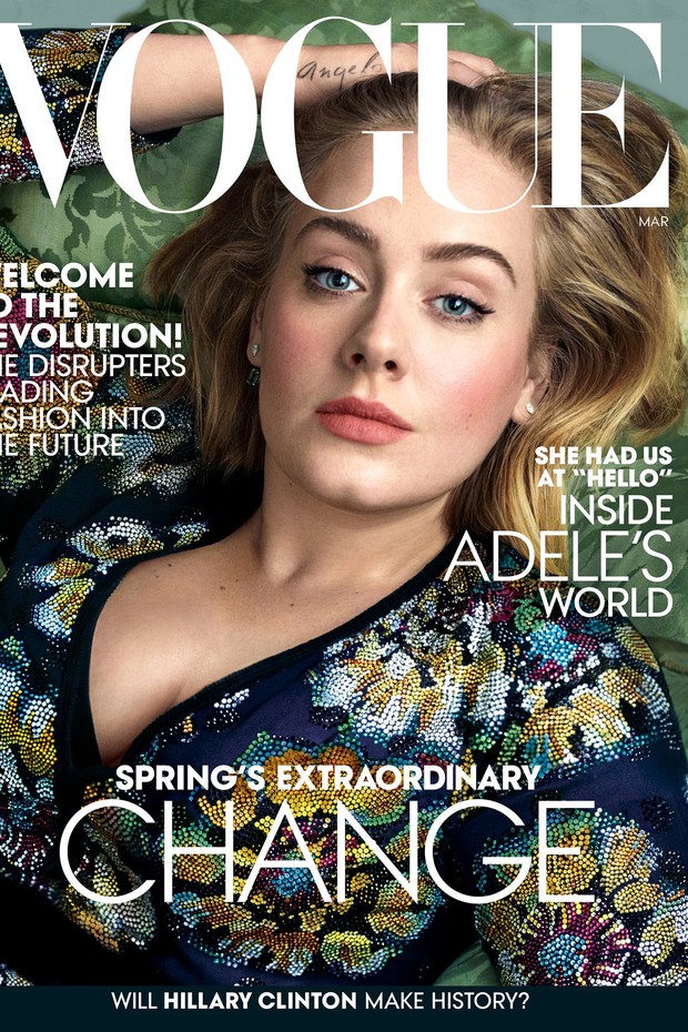 Adele (Foto: Vogue US/Março 2016)