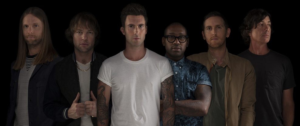 Os integrantes do Maroon 5 (Foto: Divulgação )