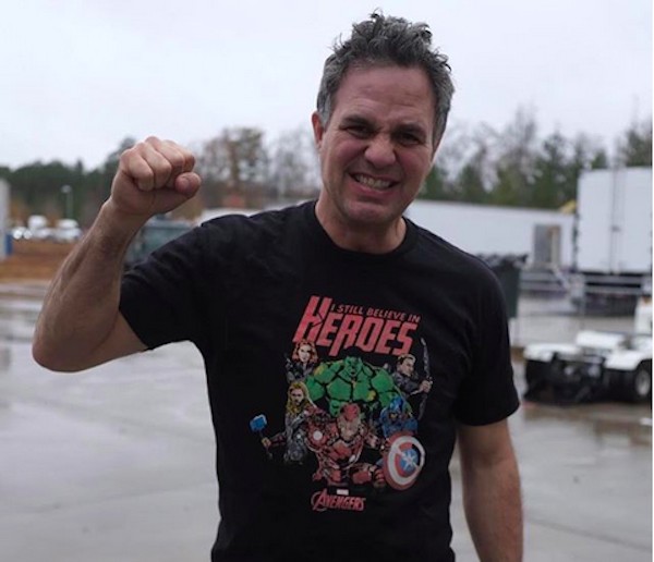 O ator Mark Ruffalo, intérprete do herói Hulk (Foto: Instagram)