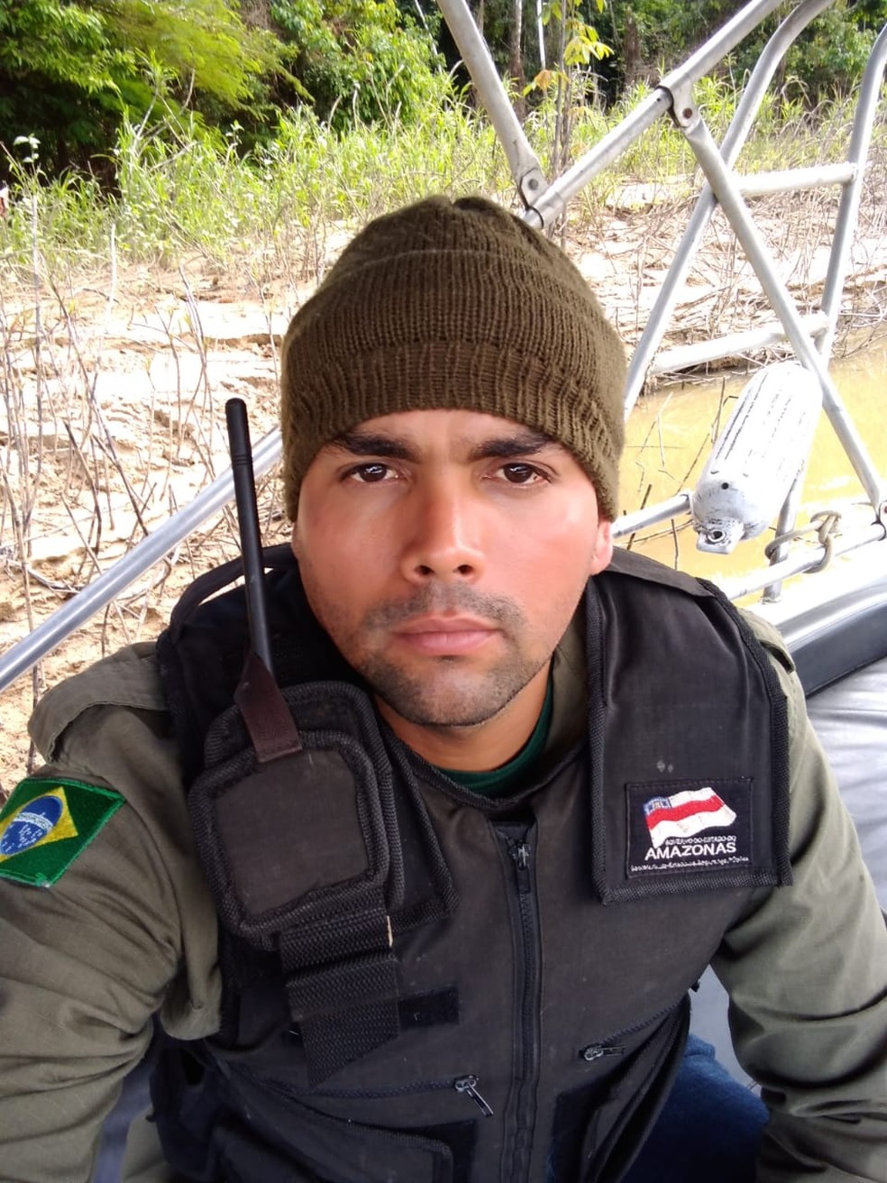 Maxciel Pereira dos Santos trabalhava em uma &aacute;rea de prote&ccedil;&atilde;o no Vale do Javari. &mdash; Foto: Arquivo Pessoal