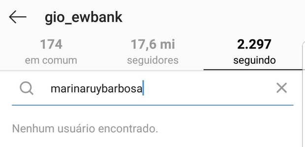 Giovanna Ewbank deixa de seguir Marina Ruy Barbosa no Instagram (Foto: Reprodução/Instagram)