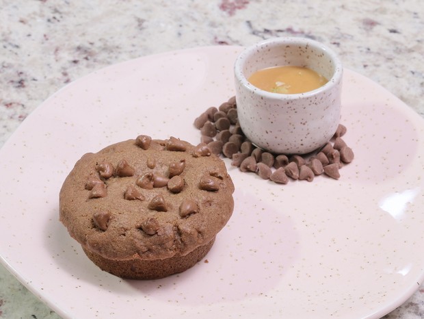 Receita de tortinha de cookie de chocolate (Foto: Divulgação)