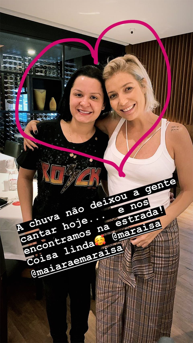 Maraísa e Luiza Possi (Foto: Reprodução/Instagram)