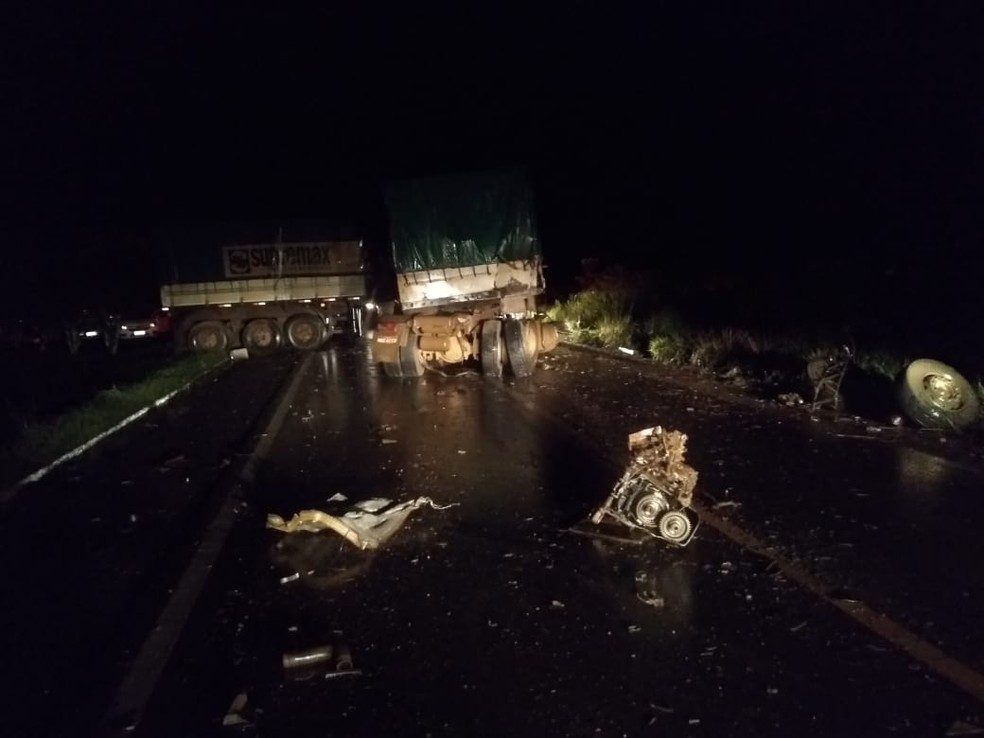 Colisão entre ônibus e carreta deixa vários feridos e mortos em Rondônia — Foto: Rômulo Azevedo/Arquivo Pessoal