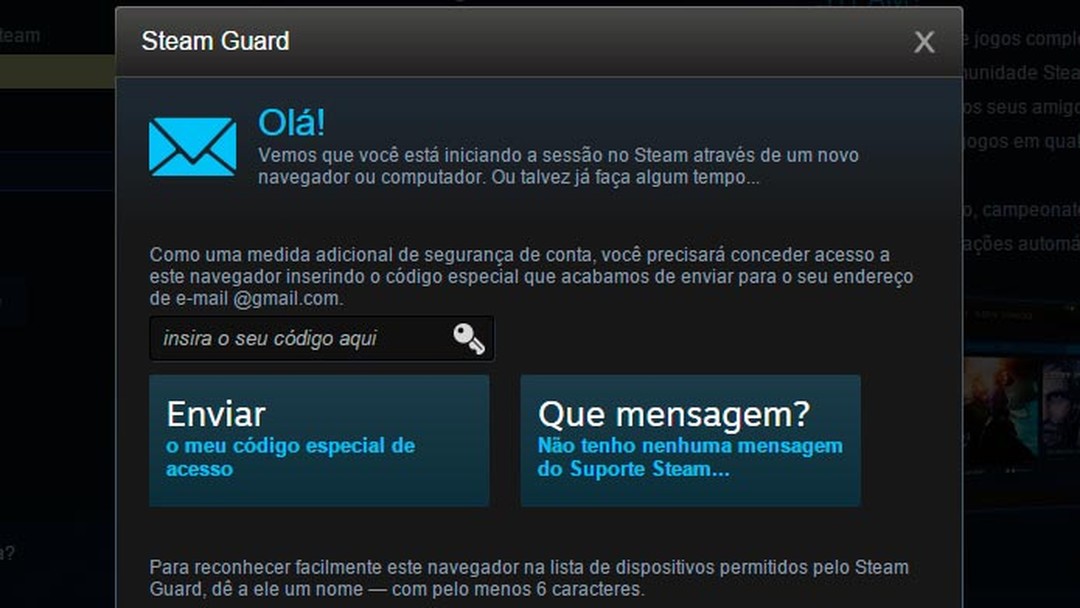 Steam guard не показывает код на телефоне