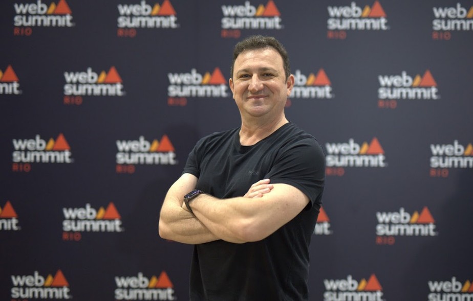 Cesar Gon, CEO e cofundador da CI&T no Web Summit no Brasil