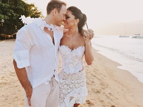 Ex-BBB Rogério Padovan e Priscila Ferrari em Ilhabela, Litoral Norte de São Paulo (Foto: Studio Cappa/ Divulgação)
