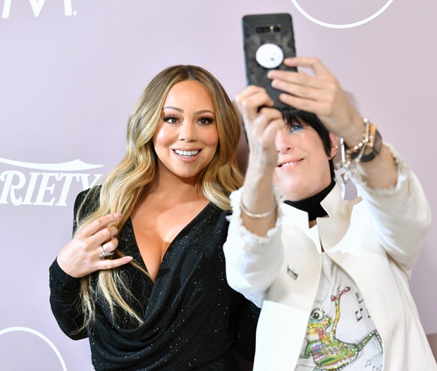 Mariah Carey e Diane Warren (Foto: Getty Images)
