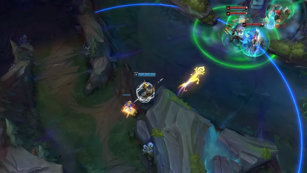 Projétil Errante — Foto: Reprodução/League of Legends