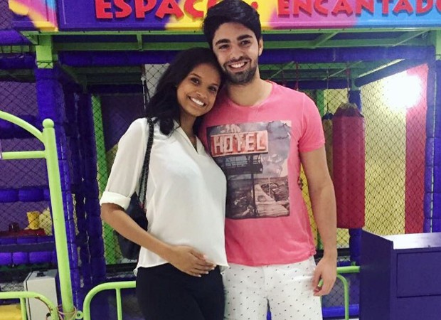 Aline Dias e Rafael Cupello (Foto: Reprodução/Instagram)