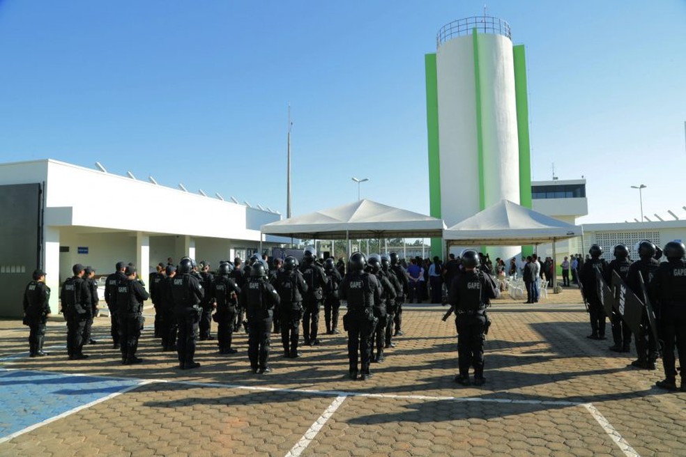 Penitenciária estadual Jorge Thiago Aguiar Afonso foi inaugurada na sexta, 14, em Porto Velho — Foto: Governo de Rondônia/Divulgação