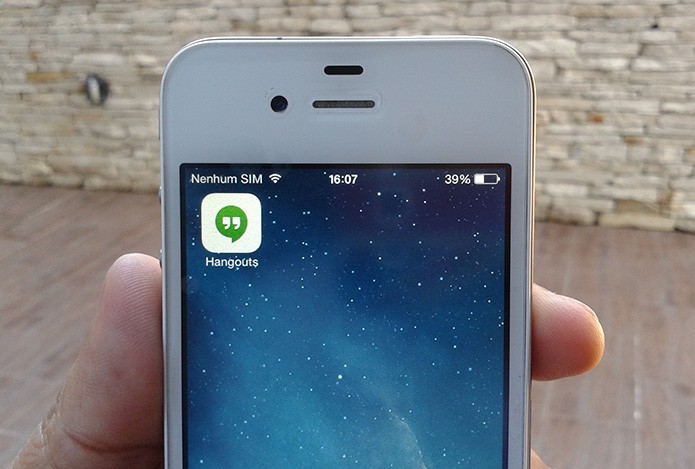 Como personalizar seu status no Hangouts para iPhone? (Foto: Marvin Costa/TechTudo)