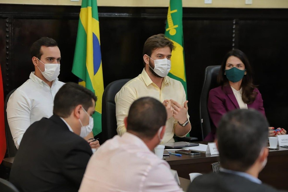 Bruno Cunha Lima sinalizou um retorno de 10% da capacidade do público aos estádios — Foto: Divulgação / FPF-PB