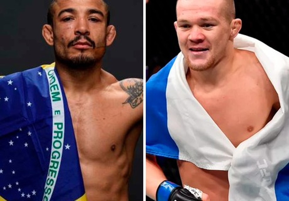 José Aldo e Petr Yan disputarão o cinturão vago do peso-galo no UFC 251 na Ilha da Luta — Foto: Infoesporte
