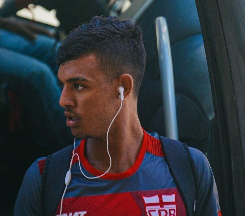Ruan se lesionou antes da parada do futebol — Foto: Reprodução/Instagram