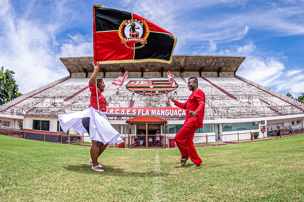 Escola de Samba Fla Mangua&ccedil;a tem o aval do Flamengo &mdash; Foto: Divulga&ccedil;&atilde;o