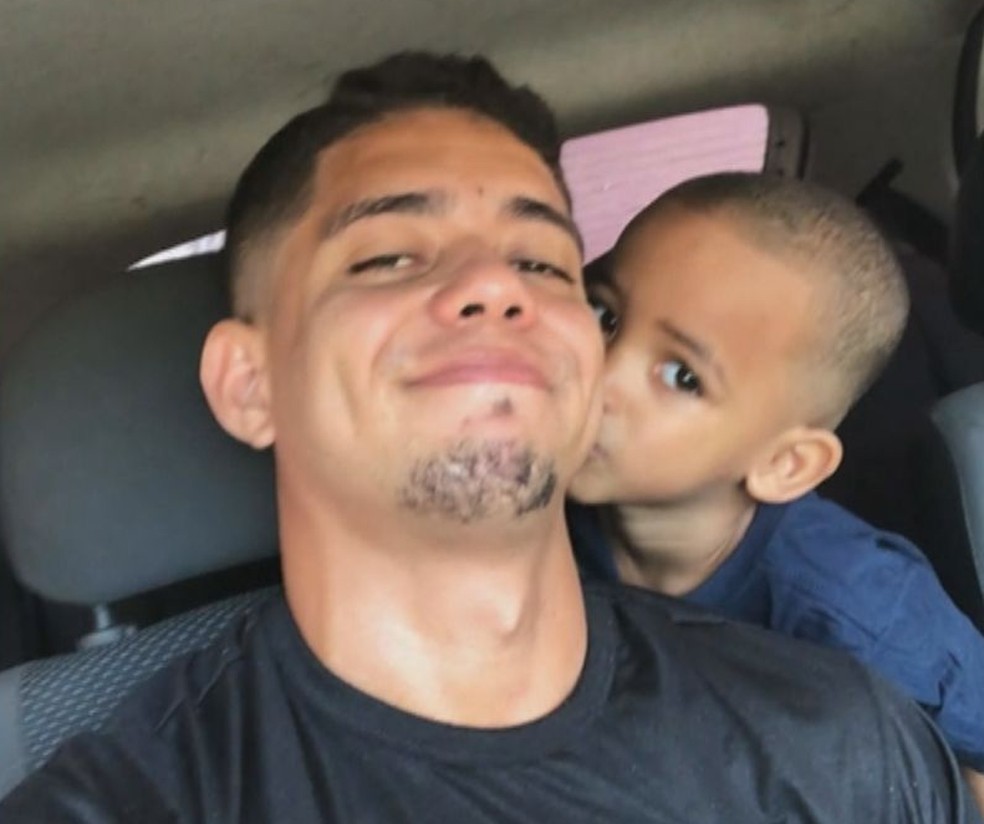 Fagner e Enzo &mdash; Foto: TV Bahia
