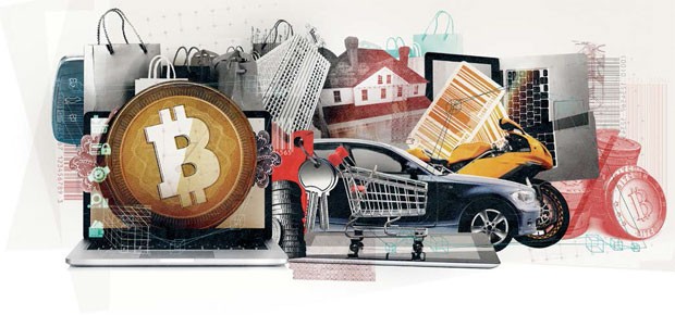 Bitcoin (Foto: Ilustração Deni Freitas)