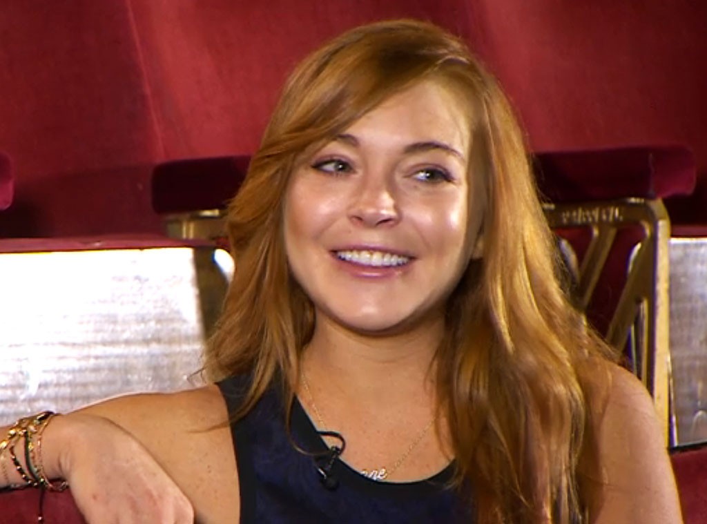 Lindsay Lohan (Foto: Reprodução/BBC)