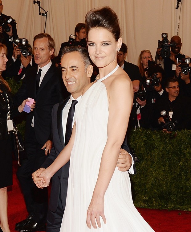 Katie Holmes no Baile do Met 2013 (Foto: Getty Images)