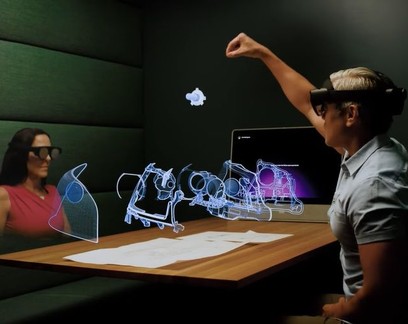 Como é participar de uma reunião de trabalho com hologramas 3D