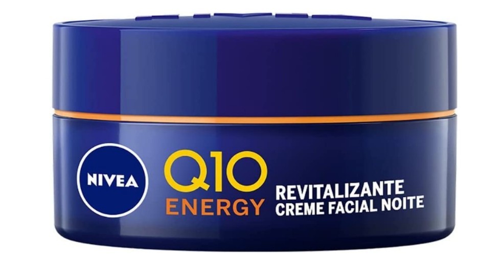 O Nivea Q10 Energy pode ser uma opção interessante para quem procura tratamentos noturnos — Foto: Reprodução/Amazon