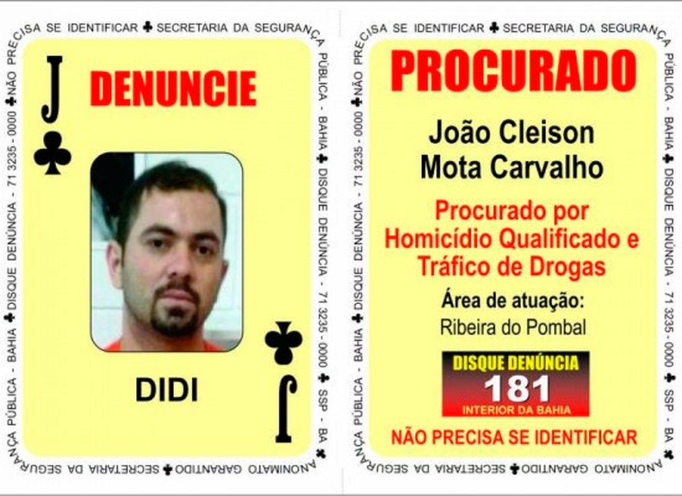 João Cleison Carvalho, o Didi, preso em Alagoas (Foto: Divulgação)