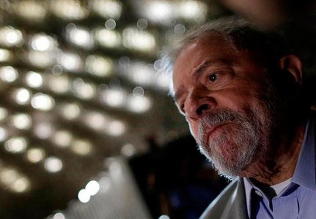 O ex-presidente Luiz Inácio Lula da Silva comparece ao Congresso (Foto: Ueslei Marcelino/Reuters)