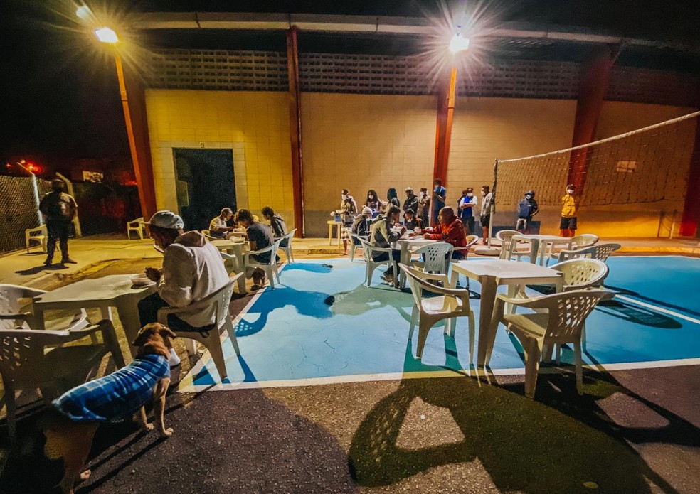 Opera&ccedil;&atilde;o Noites Frias acolhe mais de 50 moradores de rua em Jundia&iacute; &mdash; Foto: Divulga&ccedil;&atilde;o/Prefeitura de Jundia&iacute;