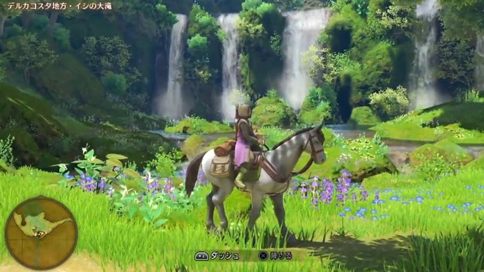 Dragon Quest 11 promete gráficos belíssimos no Nintendo Switch e uma versão nostálgica no Nintendo 3DS (Foto: Reprodução/YouTube)