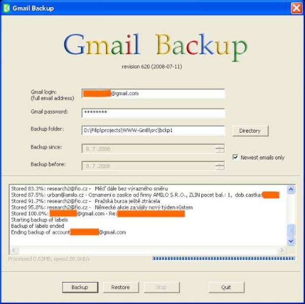 gmail backup download
