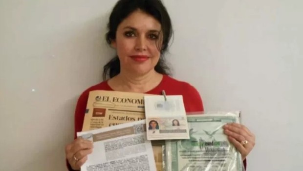 Luz Fajardo Campos era uma advogada mexicana de classe média que vinha de uma família de fazendeiros (Foto: DPTO. JUSTICIA EE.UU. via BBC)