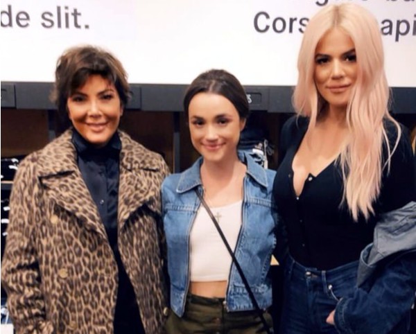 Kris Jenner, Natalie Zettel, Khloé Kardashian (Foto: Instagram)