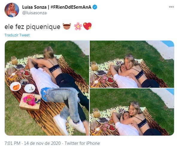 Luísa Sonza e Vitão (Foto: Reprodução / Twitter)