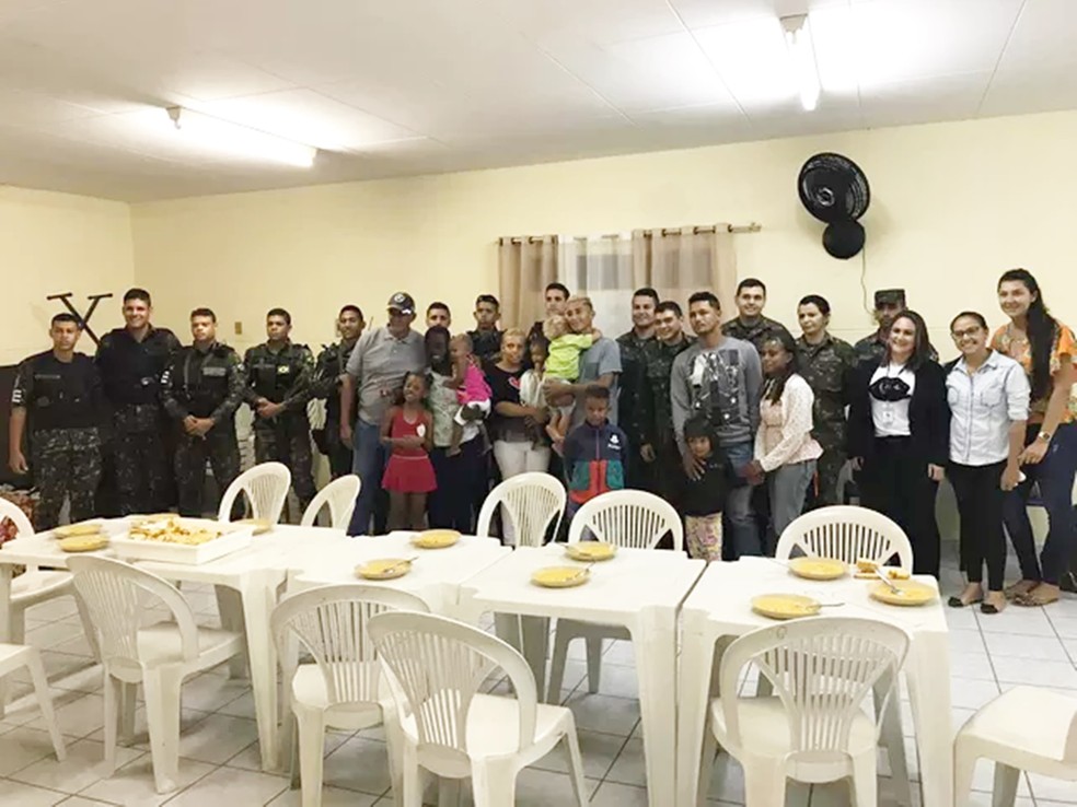 Grupo de novos venezuelanos foi acolhido na Aldeias Infantis SOS, em CaicÃ³, na regiÃ£o SeridÃ³ potiguar â€” Foto: Leianne RÃ©gia
