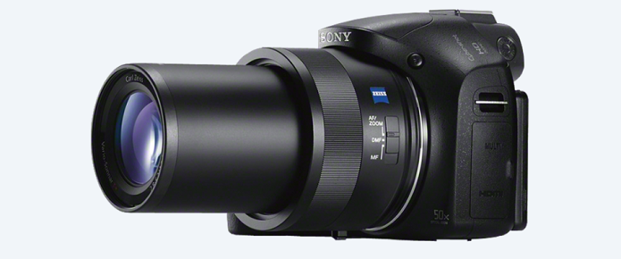 Noca câmera da Sony tem super zoom de até 100x (Foto: Divulgação/Sony) 