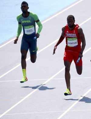 Revezamento Brasil Trinidad Tobago 4x100m masculino Olimpíada Rio (Foto: David Gray / Reuters)
