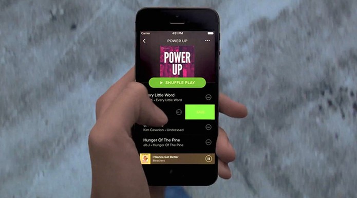 Função para salvar músicas favoritas está mais rápida no Spotify (Foto: Divulgação/Spotify)