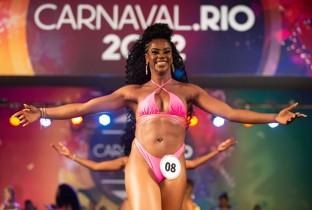  Luara Neto Lino: finalista a Rainha do Carnaval 2022 no Rio  Foto: Fernando Maia/Riotur