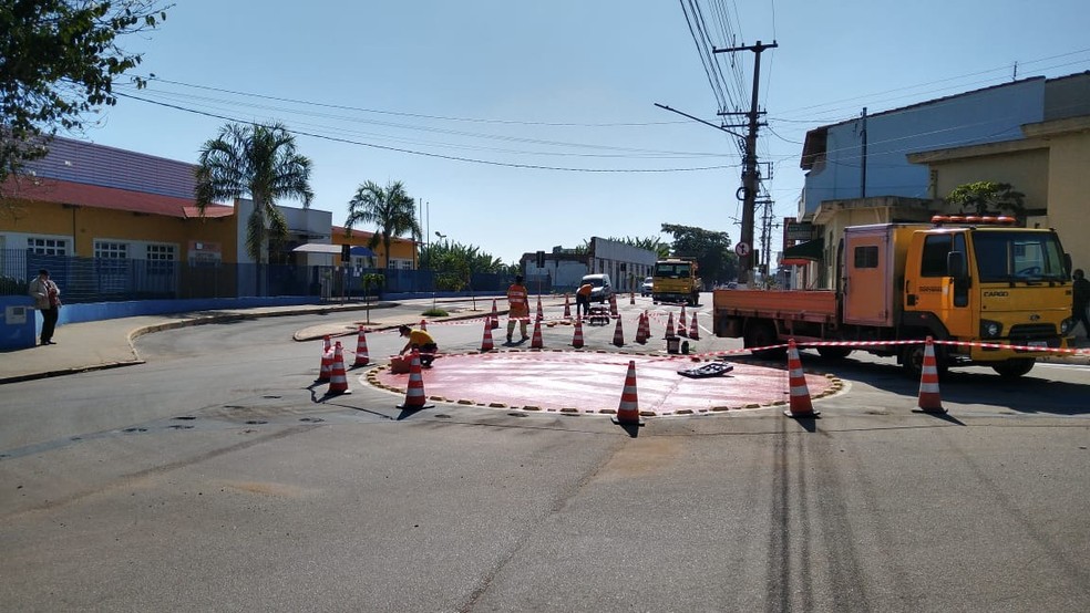 Trechos de ruas passam a ter m&atilde;o dupla em Itapetininga (SP) &mdash; Foto: Prefeitura de Itapetininga/Divulga&ccedil;&atilde;o