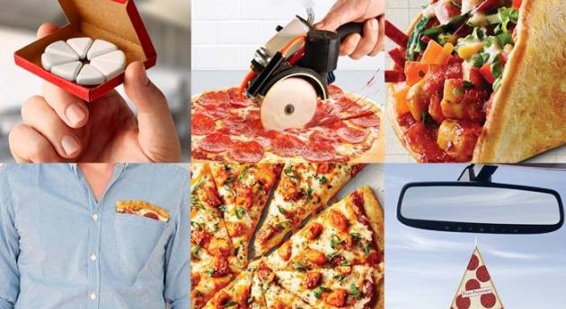 Algumas das invenções malucas da Boston Pizza (Foto: Divulgação)