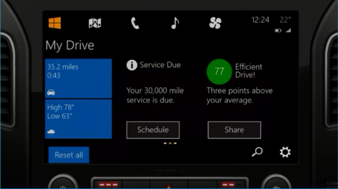 Cortana pode causar distrações se emitir muitos alertas para motorista (Foto: Divulgação/Microsoft)