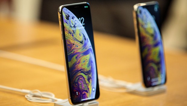 iPhone XS e iPhone XS Max em exibição após anúncio da Apple (Foto: Jack Taylor/Getty Images)