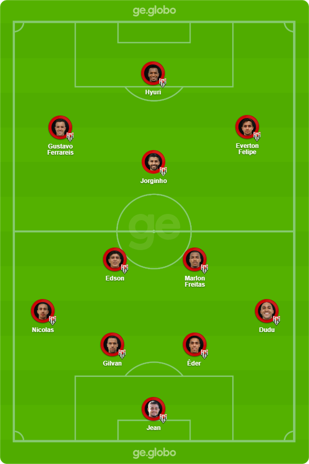 Atletico Go X Sport Veja Onde Assistir Escalacoes Desfalques E Arbitragem Da Partida Brasileirao Serie A Ge