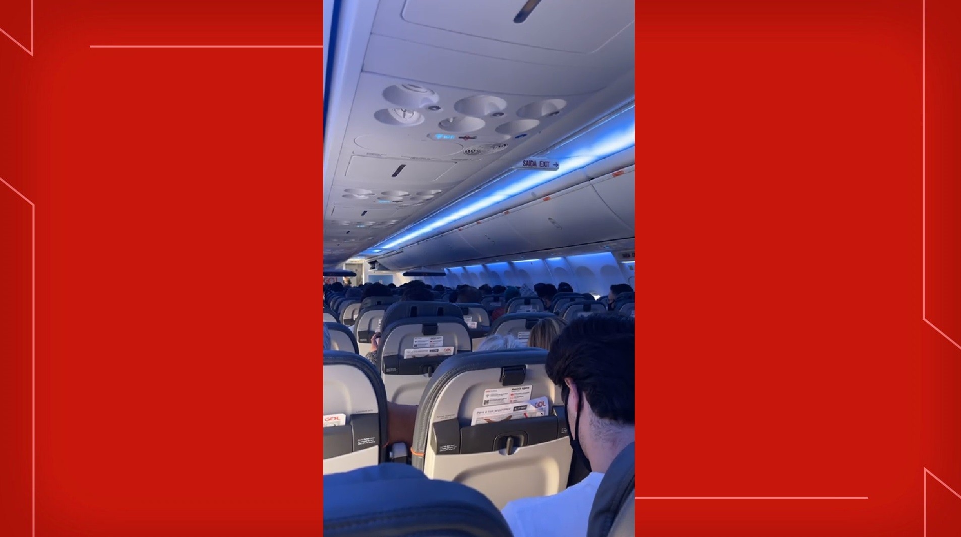 Susto em voo: barulho de malas soltas alerta tripulação e avião que ia para São Paulo retorna para Brasília