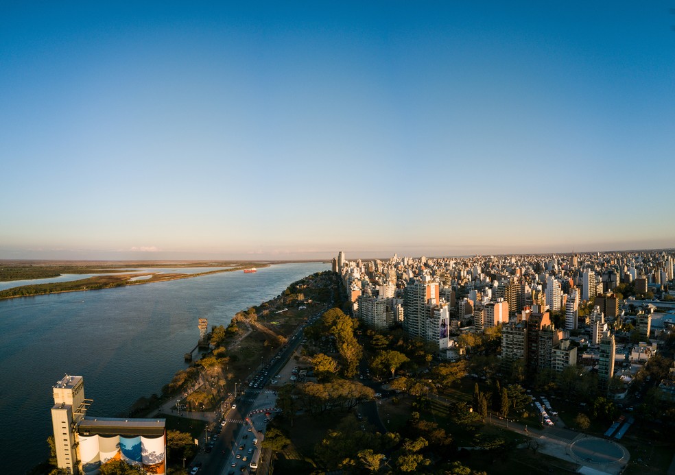 Lionel Messi nasceu em Ros&aacute;rio, na Argentina &mdash; Foto: Getty Images
