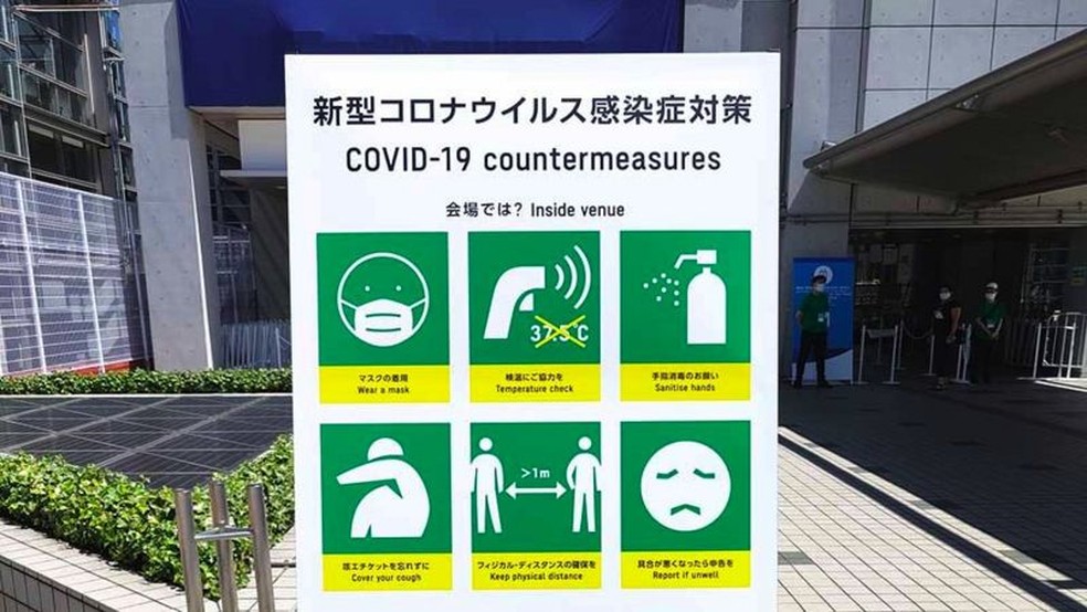 Pandemia impôs restrições e mudanças significativas na experiência olímpica dos atletas neste ano — Foto: BBC