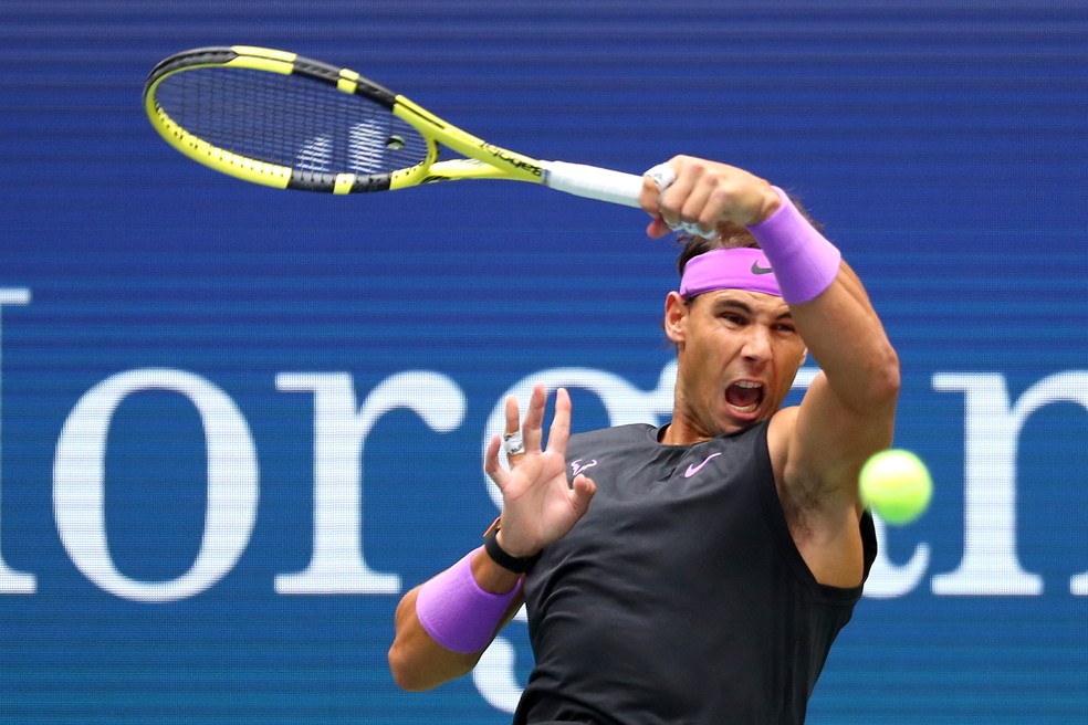 Rafael Nadal DAniil Medvedev US Open â Foto: Clive Brunskill/Getty Images