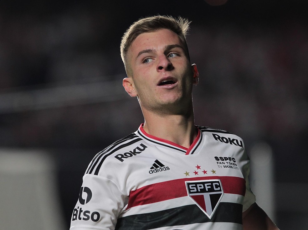 Giuliano Galoppo em São Paulo x América-MG — Foto: Rubens Chiri / saopaulofc.net
